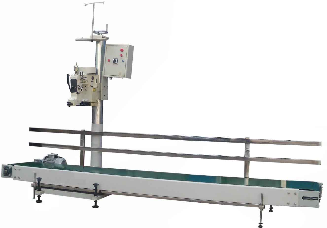 高速輸送縫包機,可調速輸送封口機